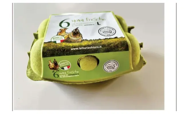 Confezione di Uova fresche da allevamento a terra Cat A