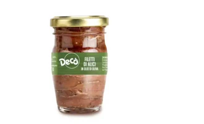 Confezione di Filetti di Alici in olio di oliva