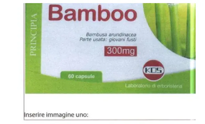 Confezione di Bamboo 60 capsule