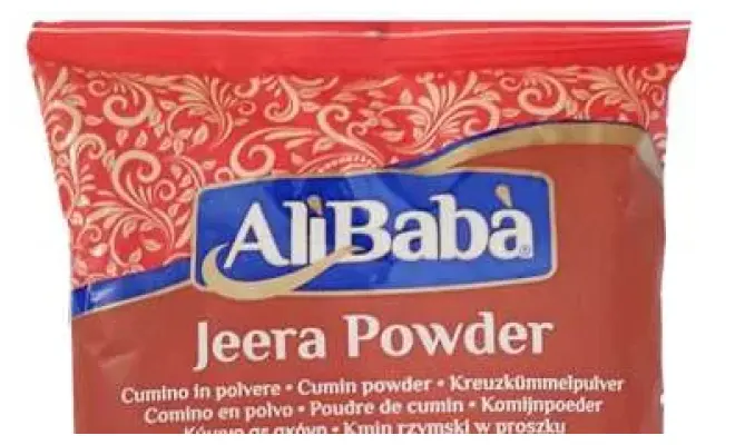 Confezione di JEERA PWD ALI BABA CUMINO IN POLVERE