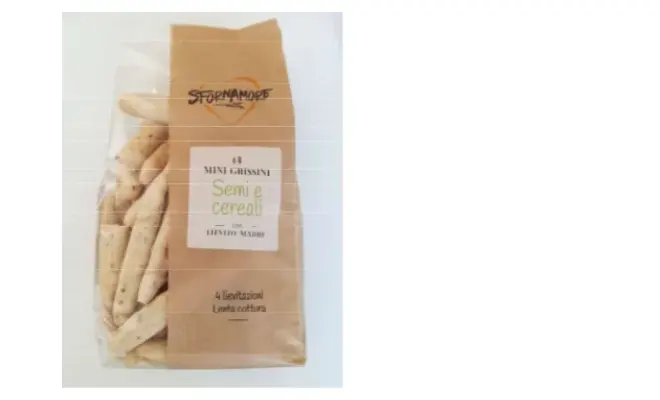 Confezione di Mini Grissini Semi e Cereali 200g