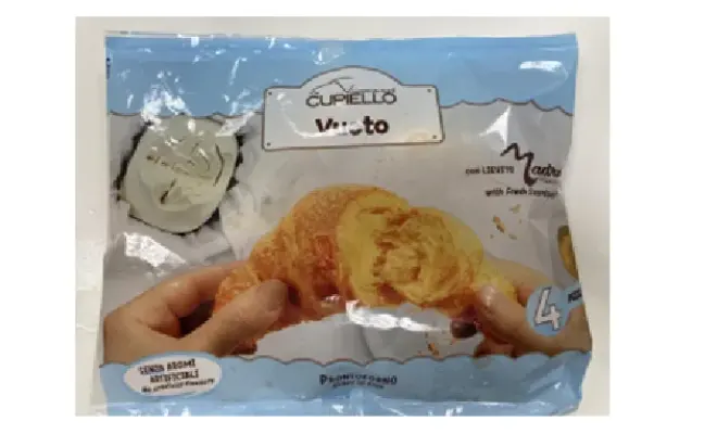 Confezione di 2711 CORNETTO CURVO VUOTO RSPO SG 24 pz 1632g (4pz x 6bu da 272g)