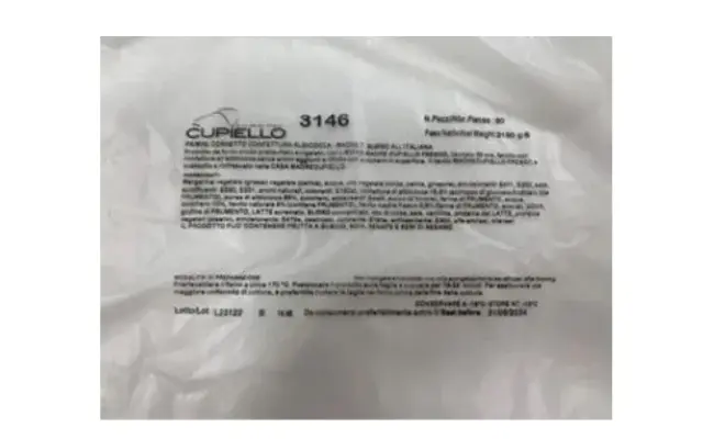 Confezione di 3146 Primini CORNETTI CONFETTURA ALBICOCCA RSPO SG - 80 PZ MADRE TB