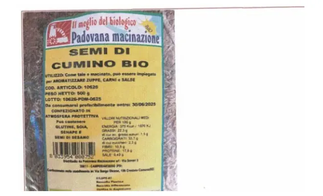 Confezione di SEMI DI CUMINO BIO