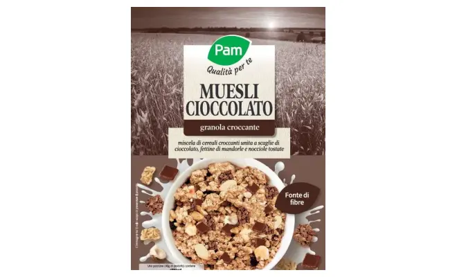 Confezione di MUESLI CIOCCOLATO GRANOLA CROCCANTE