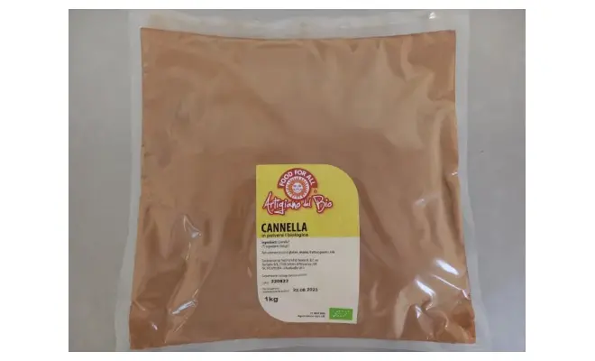 Confezione di Cannella biologica in polvere