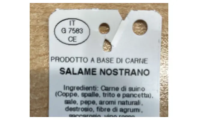 Confezione di Salame nostrano