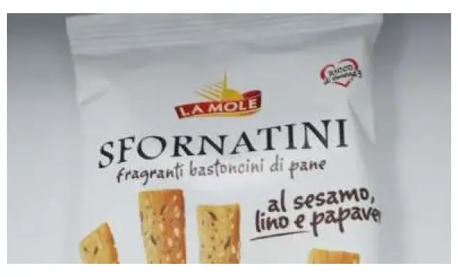 Confezione di SFORNATINI SESAMO, LINO E PAPAVERO