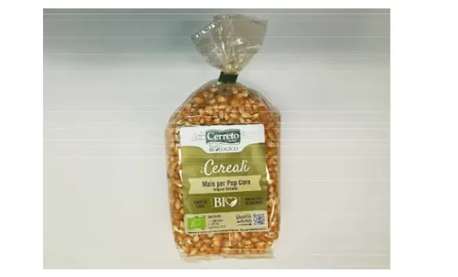 Confezione di Mais per pop corn