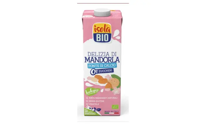 Confezione di ISOLA BIO - DELIZIA DI MANDORLA 1 L