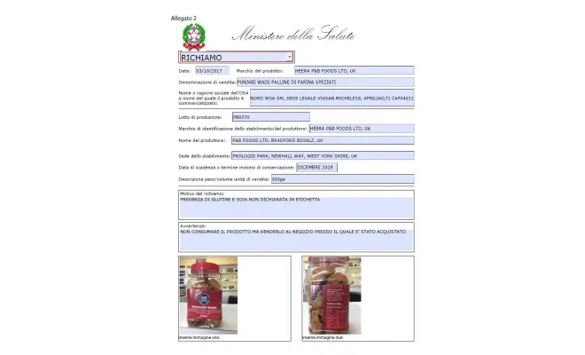 Confezione di Punjabi Wadi - Palline di farina speziate