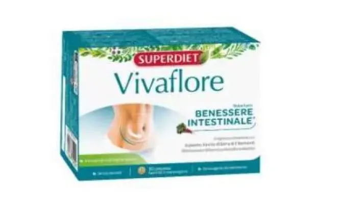 Confezione di INTEGRATIRE VIVAFLORA BENESSERE INTESTINALE 150 CPR - SUPER DIET
