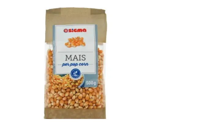 Confezione di MAIS PER POP CORN 500g