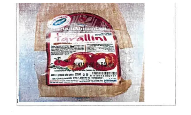 Confezione di Tarallini alla Pizza - 250 g
