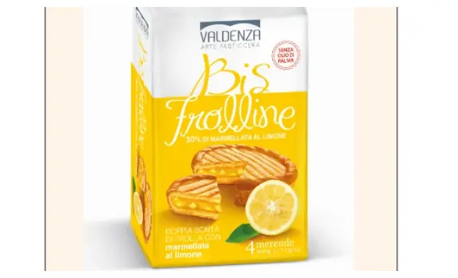 Confezione di Bisfrolline con marmellata al limone
