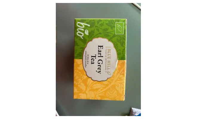 Confezione di Early Grey tea bio