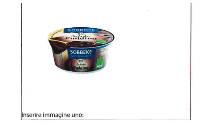 Confezione di Bio Schokopudding 150g - Budino al cioccolato bio 150g