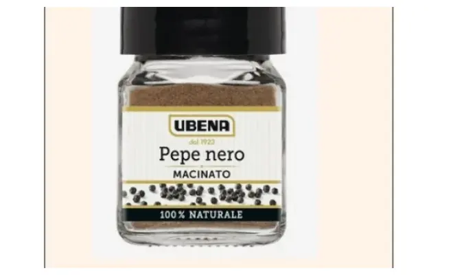 Confezione di Pepe nero macinato - vasetto mini