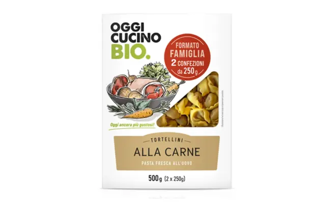 Confezione di Tortellini alla carne 2 confezioni da 250 g
