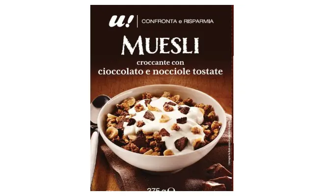 Confezione di MUESLI CROCCANTE CIOCCOLATO E NOCCIOLE