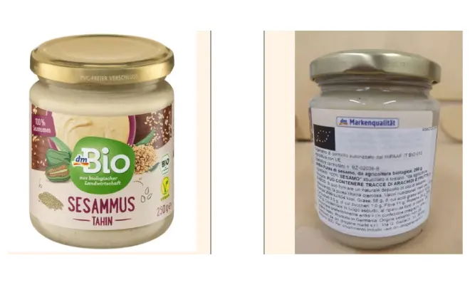 Confezione di TAHIN SESAMMUS - Purea di sesamo dmBio da agricoltura biologica 250g