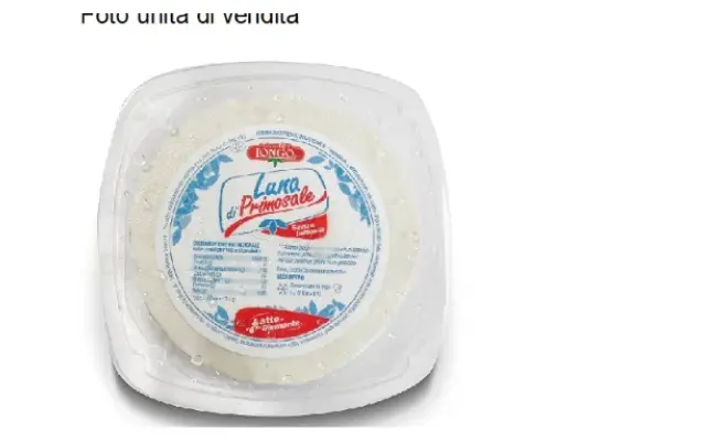 Confezione di LUNA DI PRIMO SALE SENZA LATTOSIO PESO VARIABILE