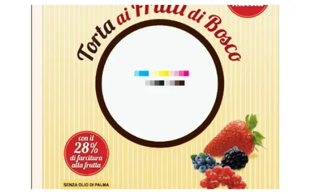 Confezione di Torta ai frutti di bosco
