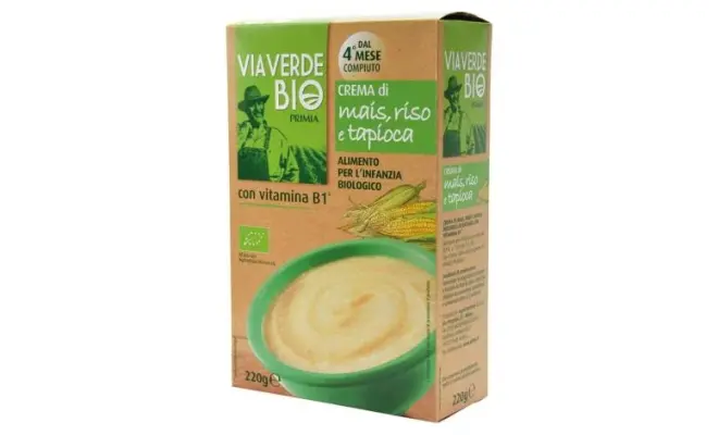 Confezione di Crema di riso, mais e tapioca