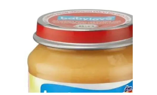 Confezione di babylove Preparazione di frutta a base di pesca , mela e maracuja