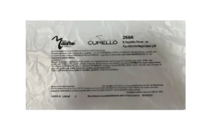 Confezione di 2666 GRANCORNETTO CUORdiMADRE CURVO VUOTO RSPO SG 36 PZ