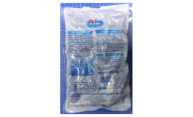 Confezione di COZZE GUSCIO GR. 500