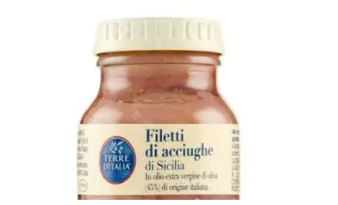 Confezione di FILETTI DI ACCIUGHE DI SICILIA IN OLIO EXTRAVERGINE DI OLIVA
