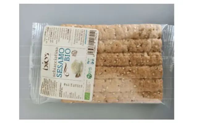 Confezione di Schiacciatina sesamo Bio