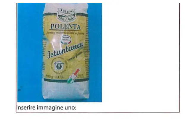 Confezione di POLENTA ISTANTANEA (FARINA DI MAIS PRECOTTA BIO)