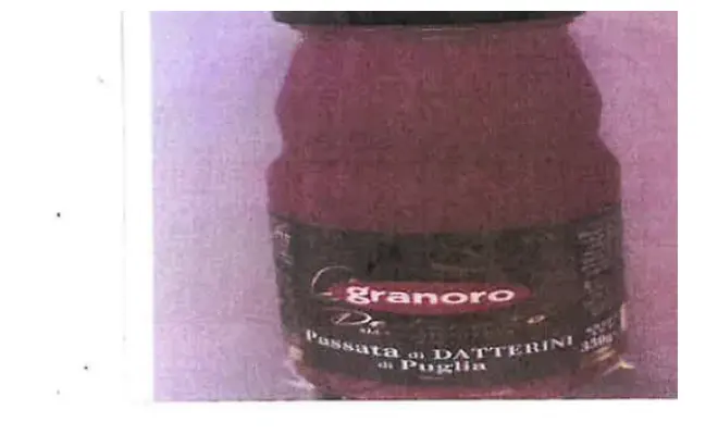 Confezione di passata di datterino