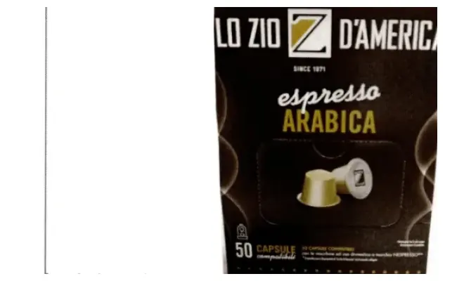 Confezione di CAPSULE COMPATIBILI ESPRESSO ARABICA 50x5,5g