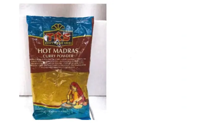 Confezione di Hot Madras Curry Powder
