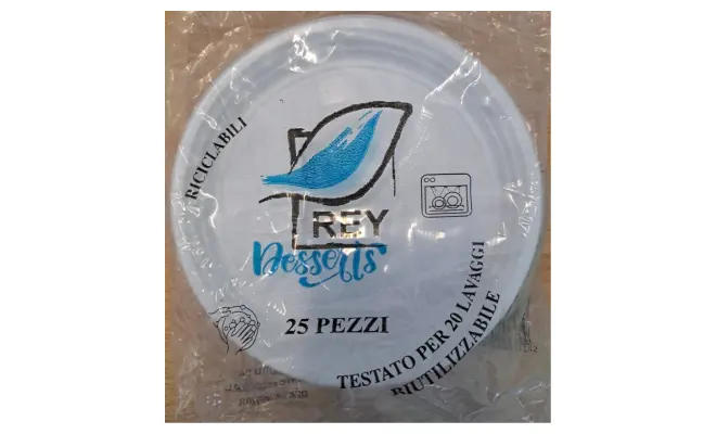 Confezione di PIATTI REY DESSERT 25 PEZZI