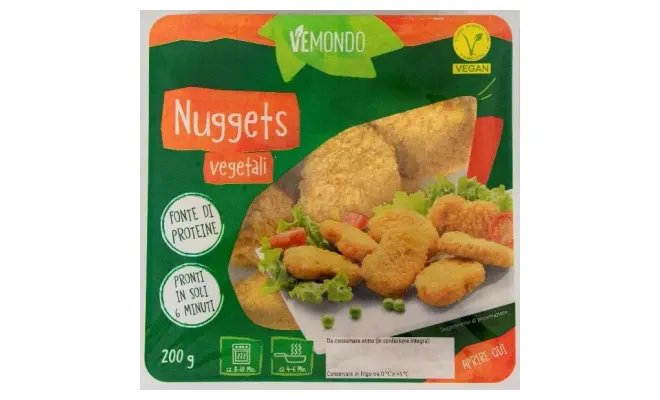 Confezione di NUGGETS VEGETALI