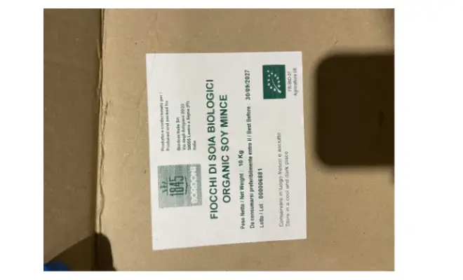 Confezione di Fiocchi di soia biologici / Organic Soy Mince