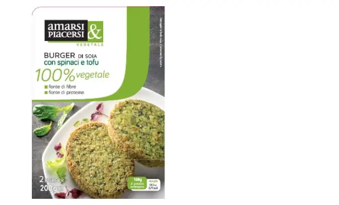 Confezione di BURGER SPINACI E TOFU