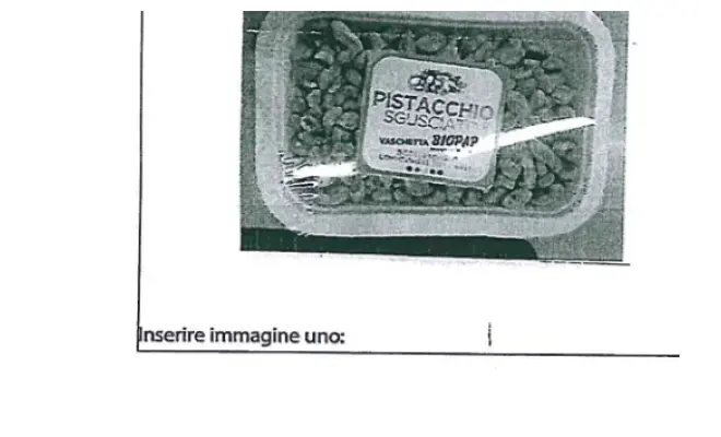 Confezione di PISTACCHIO CRUDO SGUSCIATO