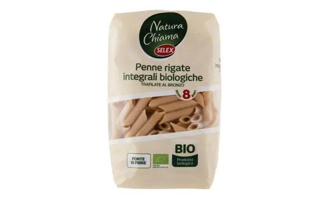Confezione di Penne rigate integrali bio