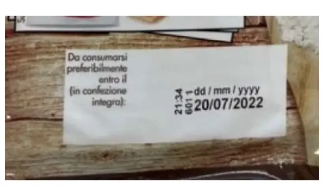 Confezione di Crackers integrali