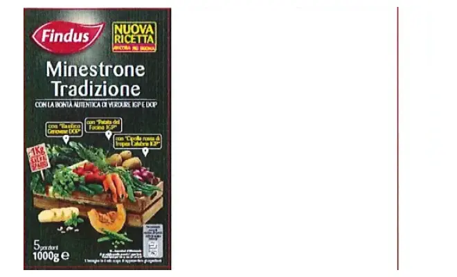Confezione di Minestrone tradizione 1 kg lotto 7334