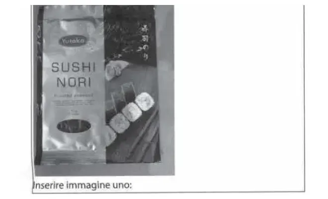 Confezione di YUTAKA SUSHI NORI 11g