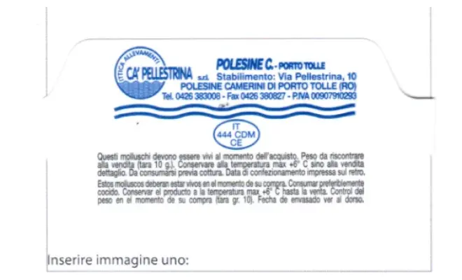 Confezione di MYTILUS GALLOPROVINCIALIS