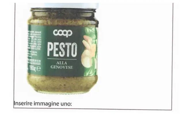Confezione di Pesto alla Genovese