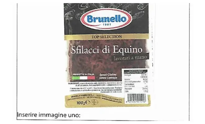 Confezione di sfilaccio equino top selection