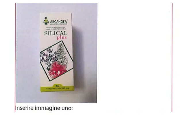 Confezione di SILICAL PLUS